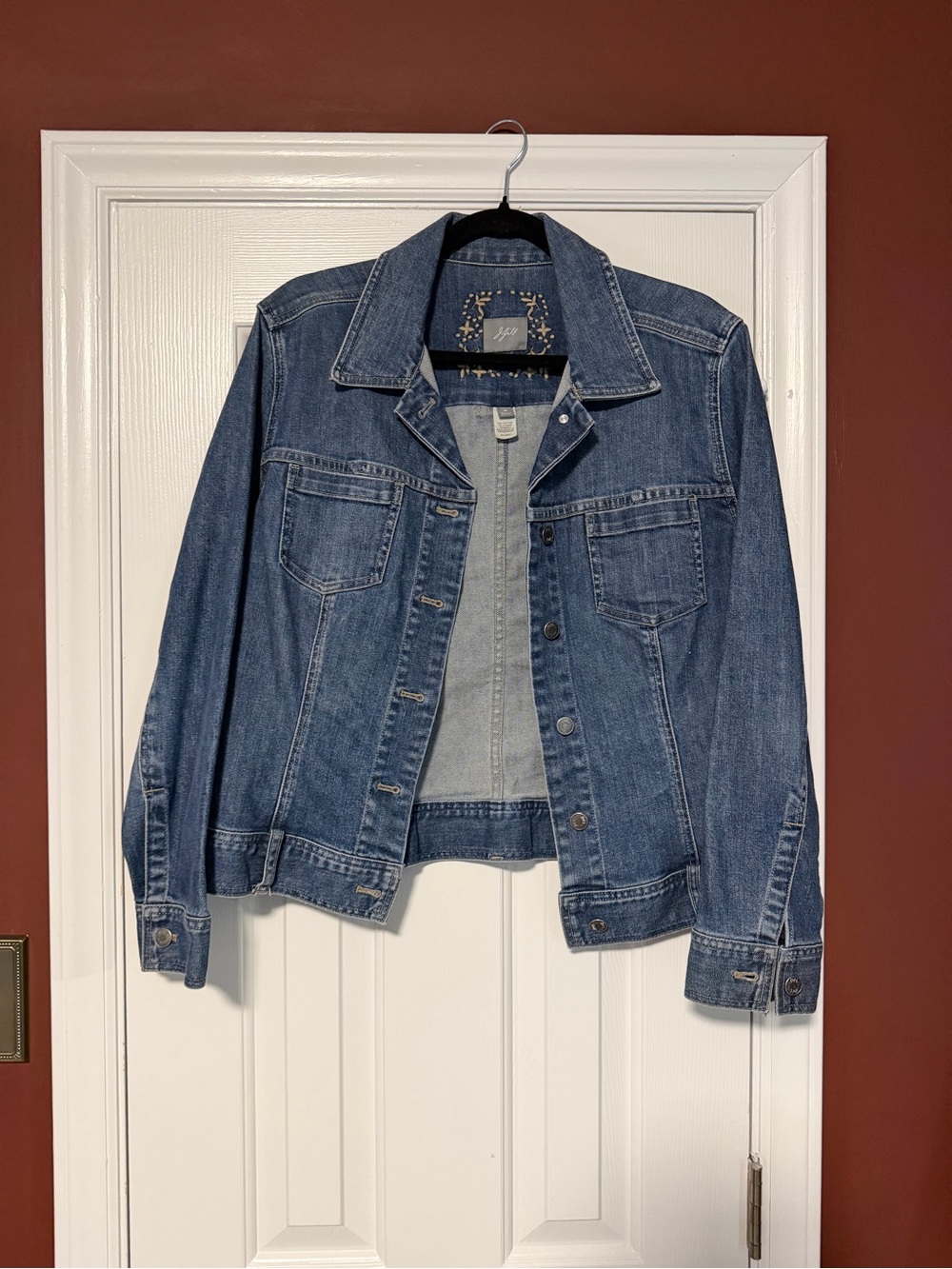 Classic J. Jill Blue Denim Jacket